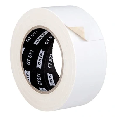 Abbildung von GRIP Eventbasics Gaffa Tape weiß 50 mm x 25 m, Profi Gewebeband GT 571, sehr hohe Klebkraft, gewebeverstärktes Allround Klebeband zum Reparieren, Bündeln und Befestigen