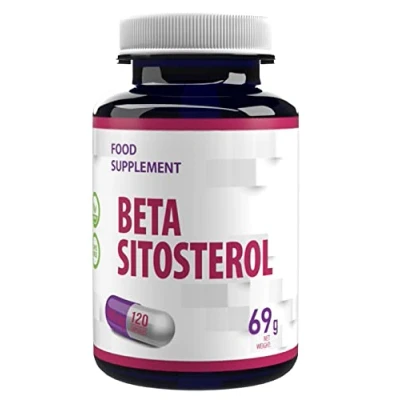 Abbildung von Beta Sitosterol 400mg 120 Vegan Kapseln, Laborgeprüft, Hochdosiert