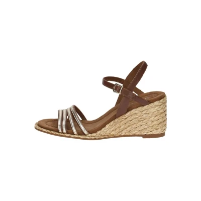 Abbildung von Caprice Keilsandalette, Damen, Größe: 42, Cognac gold Schuhe