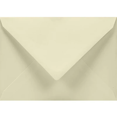 Abbildung von Netuno 50 Briefumschläge Elfenbein DIN C6 114 x 162 mm 120g Aster Smooth Ivory Briefkuverts nassklebend Papier Umschläge elegant ohne Fenster für Gruß Karten Hochzeits Geburtstag