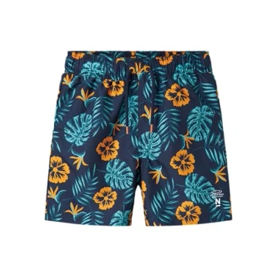 Abbildung von Name it Regular FIT Badeshorts für Kinder, Größe: 128, Ceramic