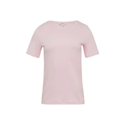 Abbildung von T Shirt aus Interlockjersey im Slim Fit zartrosa 46