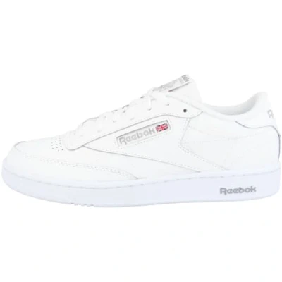 Abbildung von Reebok Classic CLUB C 85 Unisex Sneaker low, Größe: 39, White/sheer grey Leder und textil