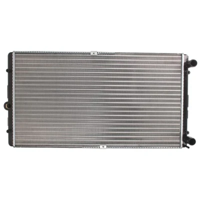 Abbildung von THERMOTEC D7W067TT Kühler, Motorkühlung Aluminium für Fahrzeuge mit/ohne Klimaanlage 720 415 34 Schaltgetriebe Kühlrippen mechanisch gefügt