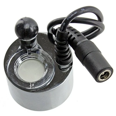 Abbildung von SPARES2GO Opti Myst Heizstrahler, Glasscheibenwandler kompatibel mit Dimplex M 011B Elektro Wand Feuer