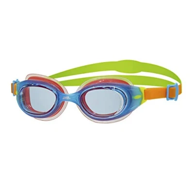 Abbildung von Zoggs Unisex Baby Little Sonic Air Schwimmbrille, Blau/Orange/Grün/Tint, up to 6 years