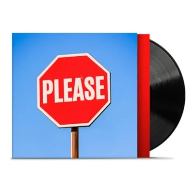 Abbildung von PLEASE Schwarze Vinyl im Klappcover [Vinyl LP]