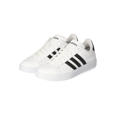 Abbildung von adidas Originals SCHNÜRHALB Grand Court Sneaker low, Damen, Größe: 38, Ftwr white Leder und textil