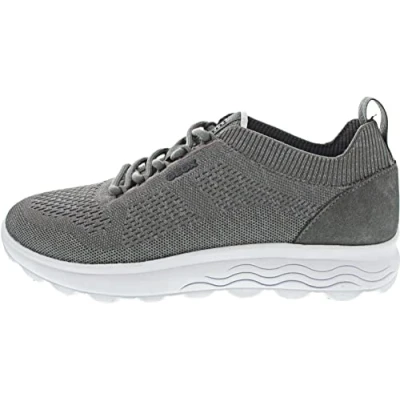 Abbildung von Geox Herren Spherica U Sneakers, Dark Stone, 46 EU Schmal