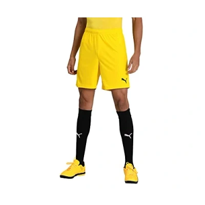 Abbildung von PUMA Herren teamGOAL 23 knit Shorts, Cyber Yellow, M