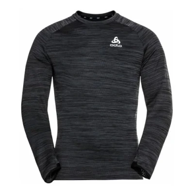 Abbildung von Odlo Easy Warm Mid Layer Longsleeve Herren Schwarz, Größe S