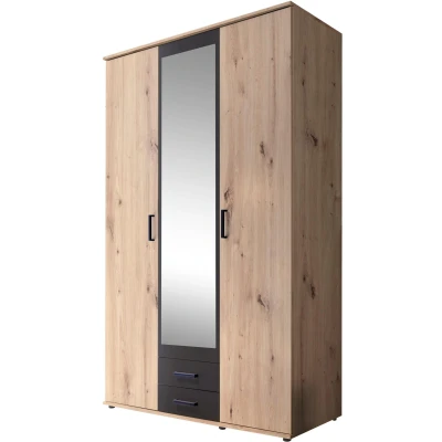 Abbildung von Schlafkontor Drehtürenschrank, im modernen Dekor Artisan Eiche