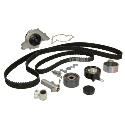 Abbildung von BOSCH 1 987 948 519 Wasserpumpe + Zahnriemensatz mit Spanndämpfer, Spannrolle 207 AUDI: A4 B6 Avant, A6 C5 Saloon, Saloon