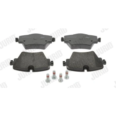 Abbildung von JURID 573612J Bremsbelagsatz für Verschleißwarnanzeiger vorbereitet BMW: X1, 5 Saloon, 2 Gran Tourer, MINI: Countryman, Convertible, Clubman