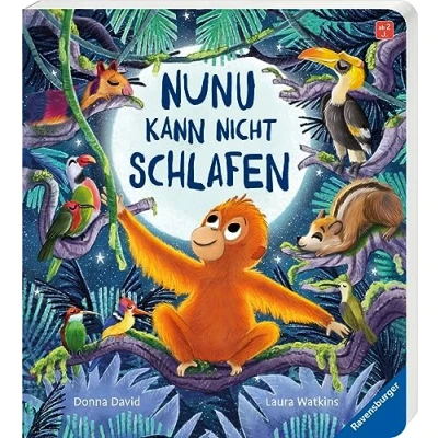 Abbildung von Nunu kann nicht schlafen eine liebevoll erzählte Gutenachtgeschichte für Kinder ab 2 Jahren