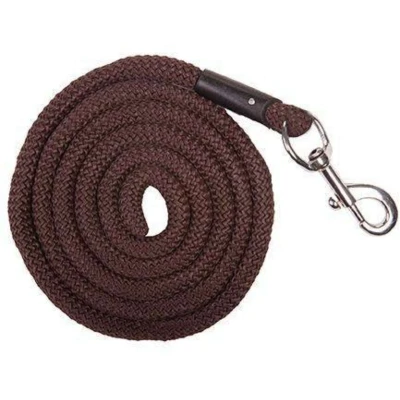 Abbildung von HKM Strick Aachen mit Karabinerhaken Braun 180 cm