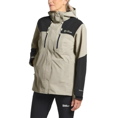 Abbildung von Jack Wolfskin Outdoorjacke »JASPER 2L JKT W«, mit Kapuze