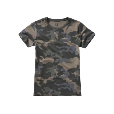 Abbildung von Brandit Tshirt print, Damen, Größe: 5XL, Dark camouflage