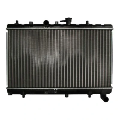 Abbildung von THERMOTEC D70311TT Kühler, Motorkühlung für Fahrzeuge mit/ohne Klimaanlage 645 350 23 Schaltgetriebe Kühlrippen mechanisch gefügt