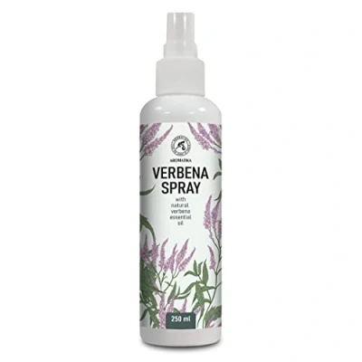 Abbildung von Verbena Raumspray und Lufterfrischer 250ml Hergestellt aus Reinem Ätherischen Öl Natürliches Duftspray Entspannender Raumduft Schlafspray Eisenkraut Aromatisches Spray