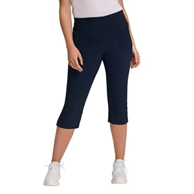 Abbildung von Ulla Popken, Damen, große Größen, Bengalin Capri