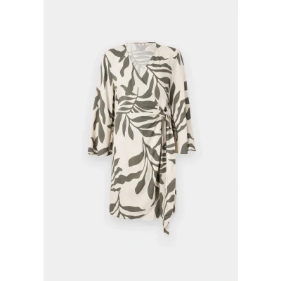 Abbildung von JDY Wickelkleid »JDYSEZEN LIFE 7/8 SHORT DRESS WVN DIA«, Sommerkleid