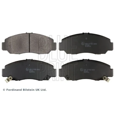 Abbildung von BLUE PRINT ADH24283 Bremsbelagsatz Vorderachse mit akustischer Verschleißwarnung HONDA: CIVIC 8 Hatchback, Accord 7 Limousine,