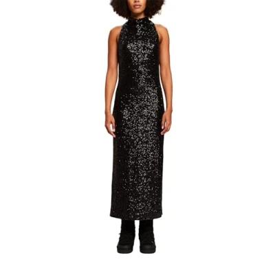 Abbildung von Esprit Collection MIT Pailletten Ballkleid, Damen, Größe: Medium, Black