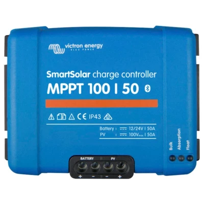 Abbildung von Victron Energy SmartSolar MPPT 100V 50 Amp 12/24 Volt Solar Laderegler (Bluetooth)