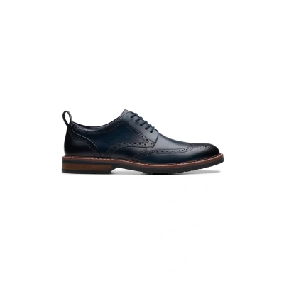 Abbildung von Clarks Herren Aldwin Limit, Marineblau (Leder), 42 EU