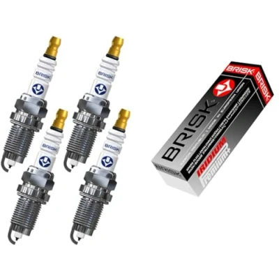 Abbildung von BRISK Iridium Premium+ Plus P29 ER17YIR 1 1973 Zündkerzen, 4 Stück