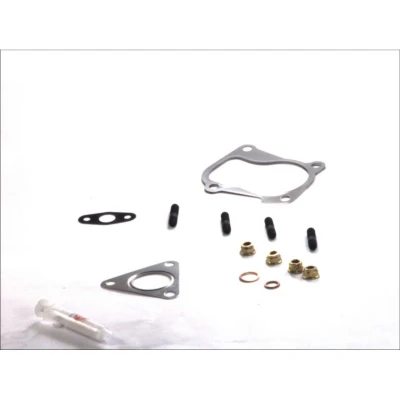 Abbildung von ELRING 704.010 Montagesatz, Lader mit Dichtungen Montageanleitung, Schrauben VOLKSWAGEN: Golf 3 Cabrio, 3, 4, SEAT: Leon I Hatchback