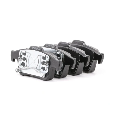 Abbildung von VALEO 301472 Bremsbelagsatz FIRST Hinterachse exkl. Verschleißwarnkontakt mit Anti Quietsch Blech RENAULT: ESPACE 4, MEGANE 2, LAGUNA 2 Grandtour