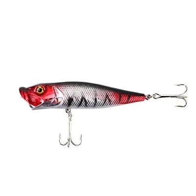 Abbildung von 5 STÜCKE Kunstköder Kit Full Fishing Tackle Lots Einschließlich Hartköder Minnow Popper Crankbaits Köder Fischköder