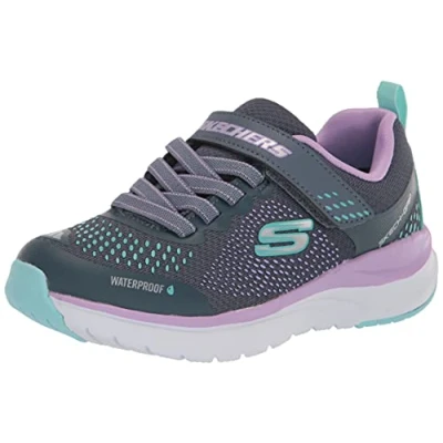 Abbildung von Skechers Ultra Groove Hydro Mist Sneaker, Gray Textile/Multi Trim, 31 EU