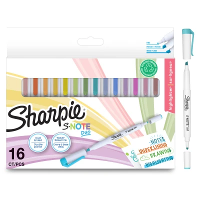 Abbildung von Sharpie S Note Duo Assorted Colours 16pc
