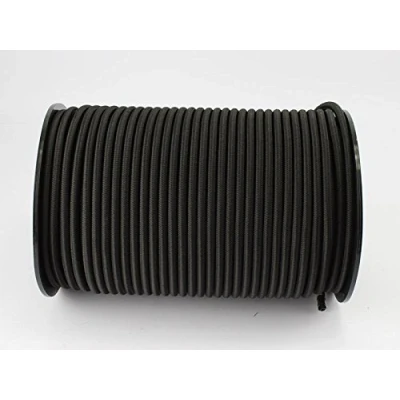 Abbildung von 30m Expanderseil schwarz 8mm Gummiseil Planenseil Spannseil elast, Seil Plane …