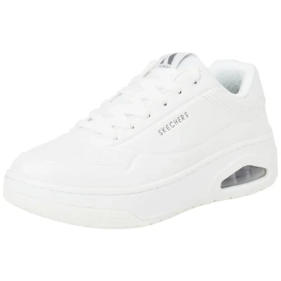 Abbildung von Skechers Herren UNO Court Low Post Sneaker, weiß, 45 EU