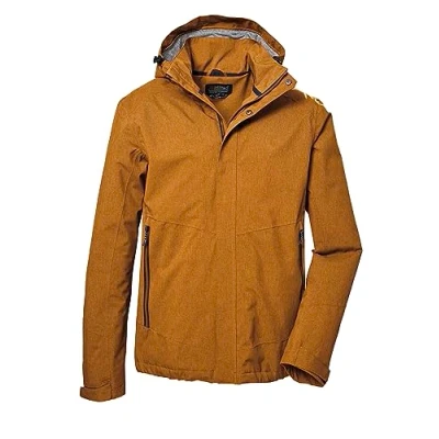 Abbildung von killtec Herren Funktionsjacke/Outdoorjacke mit abzippbarer Kapuze KOS 53 MN JCKT, curry, XL, 41333 000