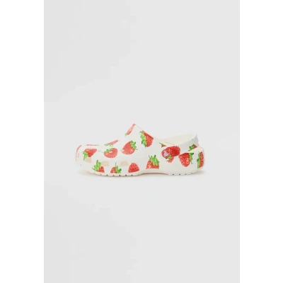 Abbildung von Crocs Classic Fresh Fruits Unisex Clogs, Damen, Größe: 36 37, Red/white Schuhe