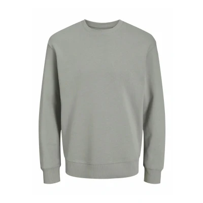 Abbildung von Jack &amp; Jones Estar Basic CREW NECK Sweatshirt, Herren, Größe: XL, Ultimate grey