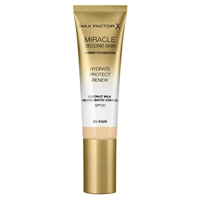 Abbildung von Max Factor Miracle Second Skin Hybrid Foundation 01 Fair 30 ml