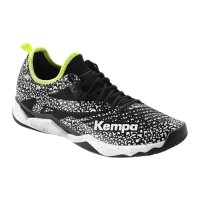 Abbildung von Kempa WING LITE 2.0 Handballschuh, Herren, Größe: 42.5, Black/fluo yellow Textil/synthetik