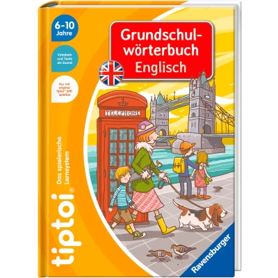Abbildung von tiptoi® Grundschulwörterbuch Englisch Englischbuch für Kinder, lernen ab 6 Jahren