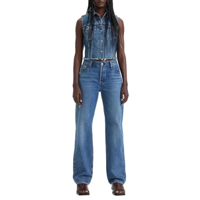 Abbildung von Levi&#039;s Women&#039;s 501 90&#039;s Regular OR Straight, Not My News Channel, 23W / 30L