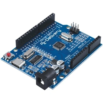 Abbildung von AZDelivery 1 x Mikrocontroller Board AZ ATmega328 mit USB C Anschluss inklusive E Book!