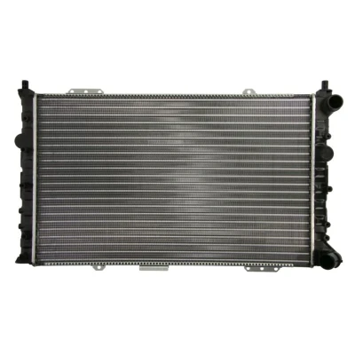Abbildung von NISSENS 60053 Kühler, Motorkühlung Aluminium 656 416 20 Kühlrippen mechanisch gefügt