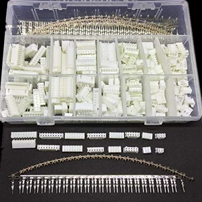 Abbildung von ARCELI 1220PCS 2,54 MM JST XHP 2/3/4/5/6/7/8/9 Pin Gehäuse und Sockelgehäusekit, Buchsen Buchsenanschlüsse Steckeradapter Steckersatz mit klarer Kunststoffbox