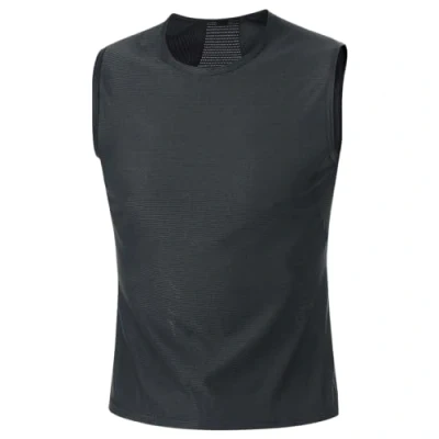 Abbildung von GORE WEAR Herren Windstopper Base Layer Shirt Ärmellos, Schwarz, M EU