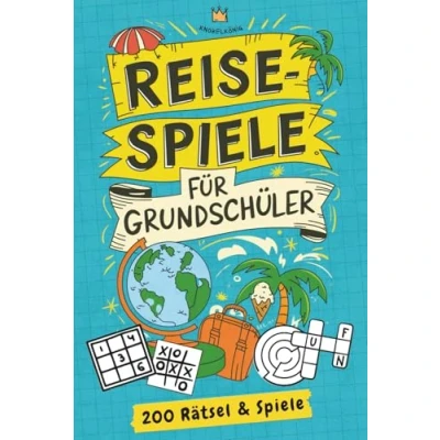 Abbildung von Reisespiele für Grundschüler: 200 Rätsel &amp; Spiele gegen Langeweile auf Reisen